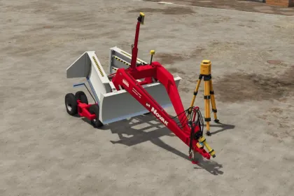 Ефективний Лазерний Планувальник Laser Leveler LL70 (7 м) для Ідеально Рівних Полів у FS25 — 2