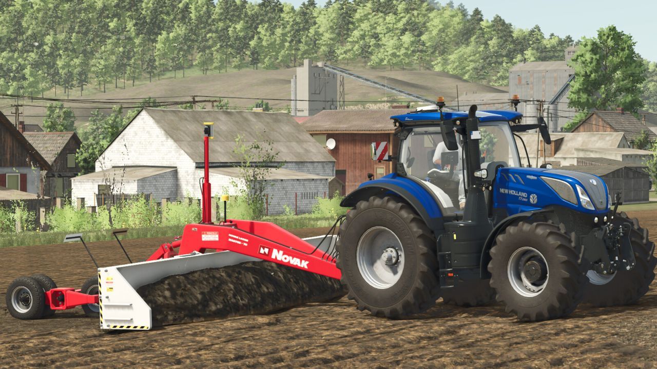 Ефективний Лазерний Планувальник Laser Leveler LL70 (7 м) для Ідеально Рівних Полів у FS25