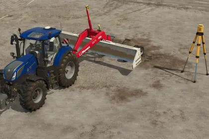 Ефективний Лазерний Планувальник Laser Leveler LL70 (7 м) для Ідеально Рівних Полів у FS25 — 4