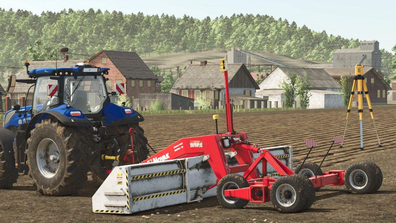 Ефективний Лазерний Планувальник Laser Leveler LL70 (7 м) для Ідеально Рівних Полів у FS25