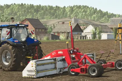 Ефективний Лазерний Планувальник Laser Leveler LL70 (7 м) для Ідеально Рівних Полів у FS25 — 5