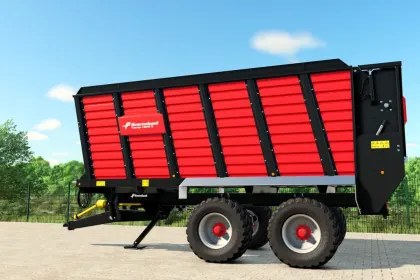 Ефективний Причіп Kverneland Taarup 12040D з Великою Місткістю для FS25 — 2