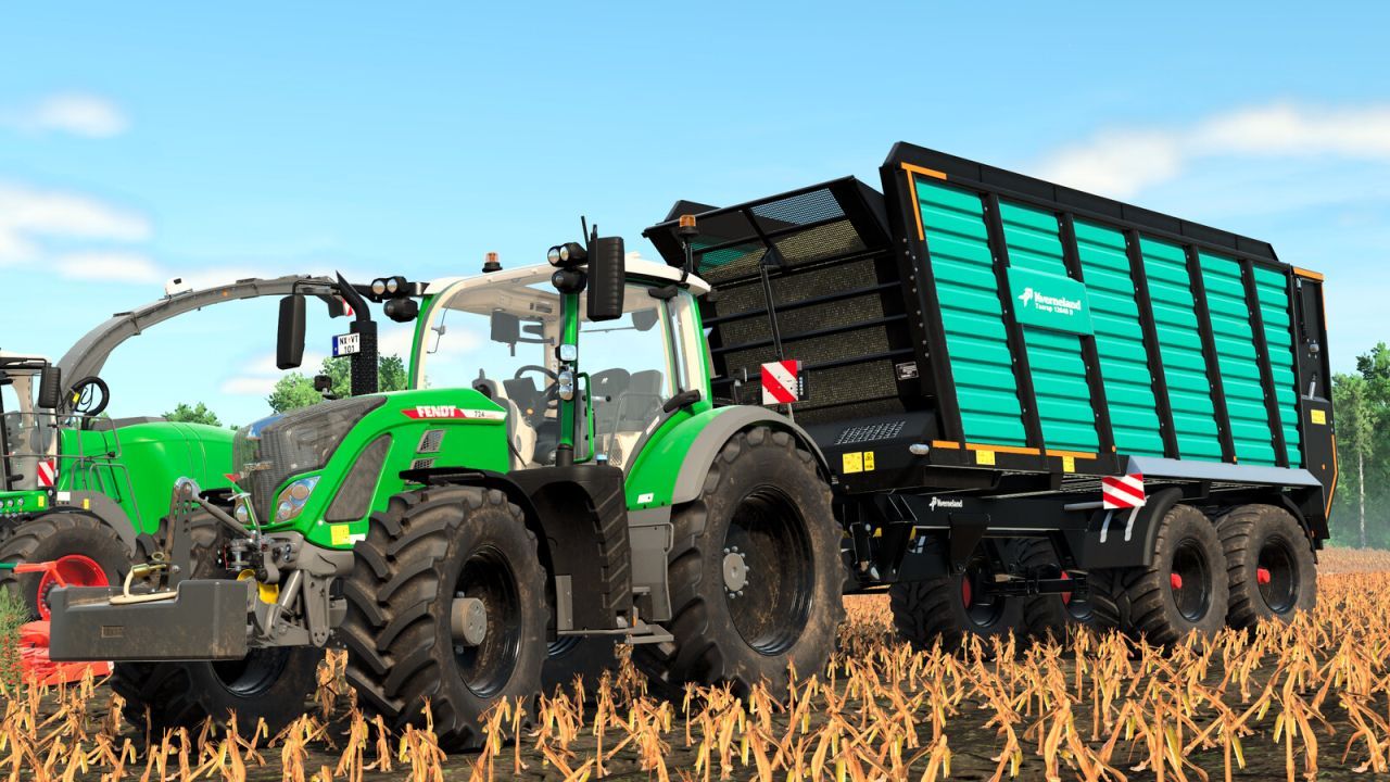 Effizienter Anhänger Kverneland Taarup 12040D mit Hoher Kapazität für FS25