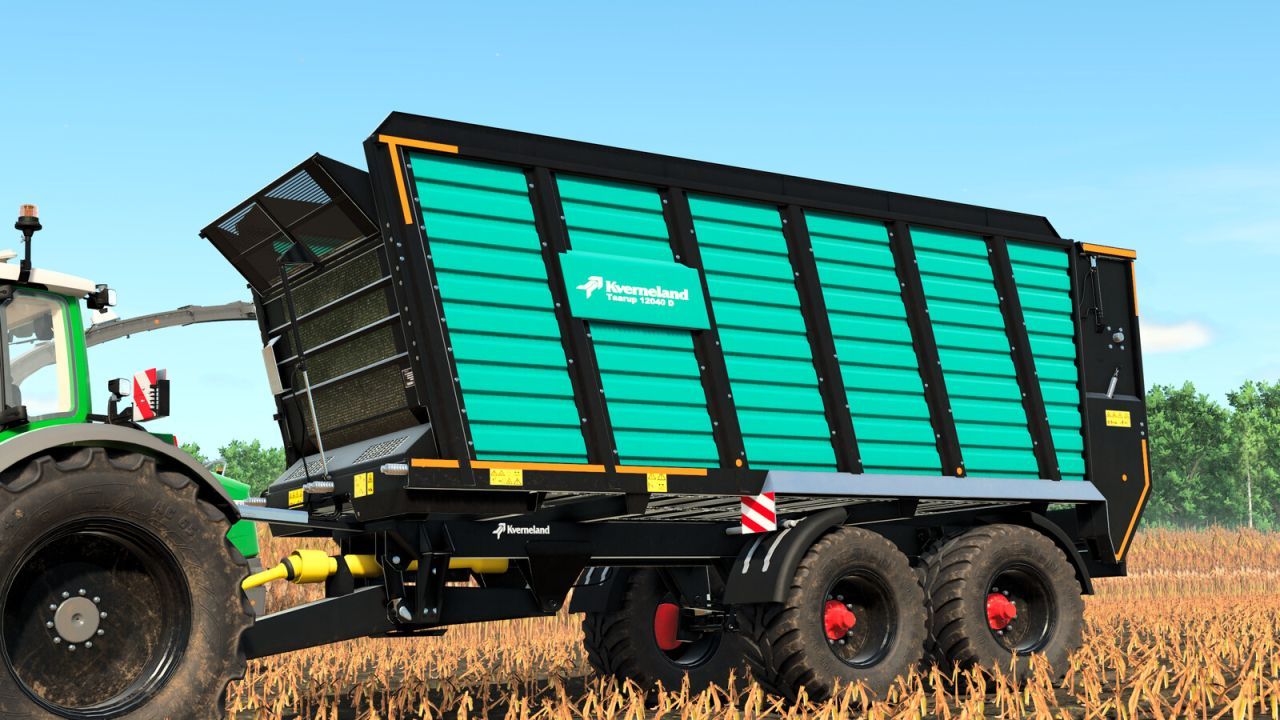 Effizienter Anhänger Kverneland Taarup 12040D mit Hoher Kapazität für FS25