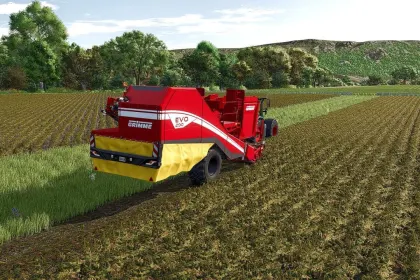 Ефективний Картоплезбиральний Комбайн Grimme EVO 290 з Бункером 12 м³ для FS25 — 3