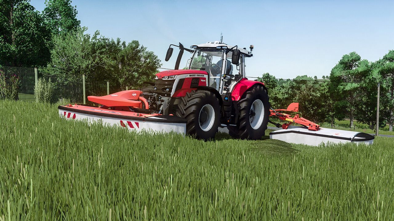 Ефективний Пак Косарок Kuhn Mower Pack (GMD 3123F, 4411, 8730) з Реалістичними Звуками для FS25