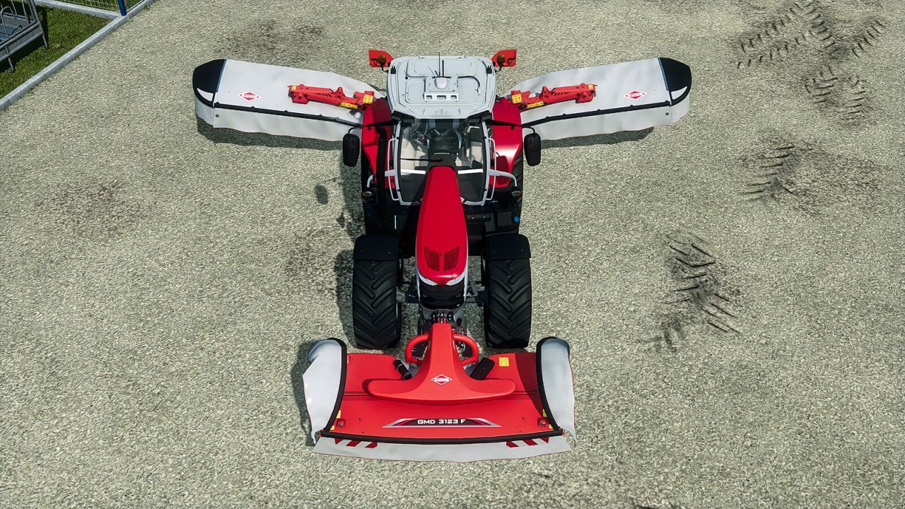 Ефективний Пак Косарок Kuhn Mower Pack (GMD 3123F, 4411, 8730) з Реалістичними Звуками для FS25