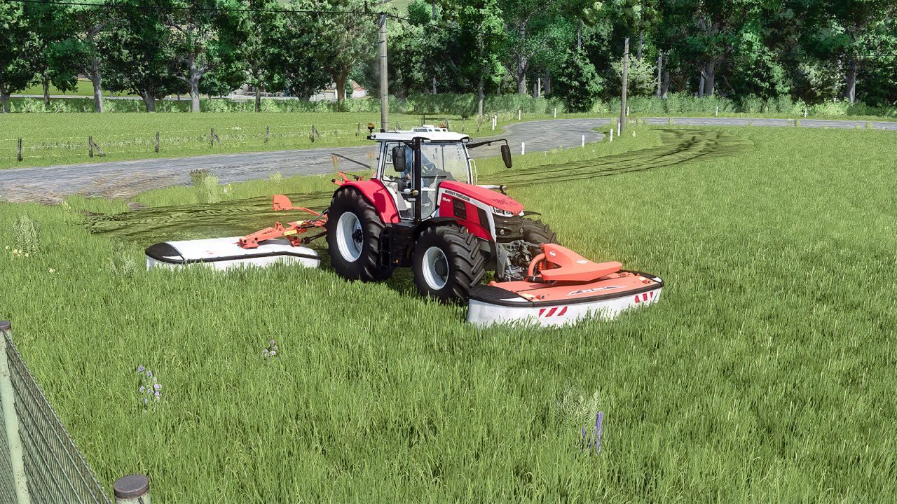 Ефективний Пак Косарок Kuhn Mower Pack (GMD 3123F, 4411, 8730) з Реалістичними Звуками для FS25