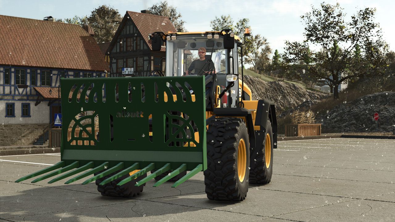 Ефективний Ківш Albutt Silage Bucket 10 000 л для FS25 — Швидке Завантаження Силосу