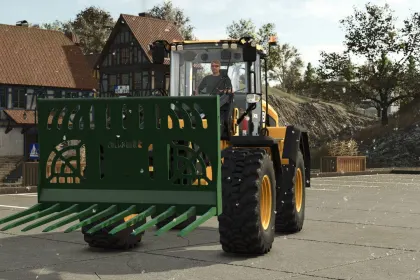 Ефективний Ківш Albutt Silage Bucket 10 000 л для FS25 — Швидке Завантаження Силосу — 1