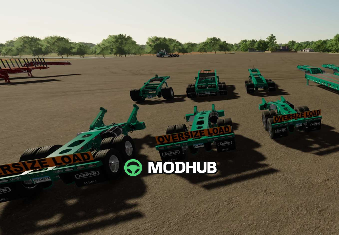 Mod na samochody Aspen Jeeps i Boosters v1000 dla Farming Simulator 25