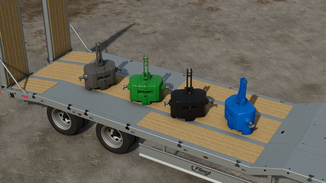 Ефективна Вага AGCO Weight 900 кг для Стабільної Роботи Тракторів у FS25