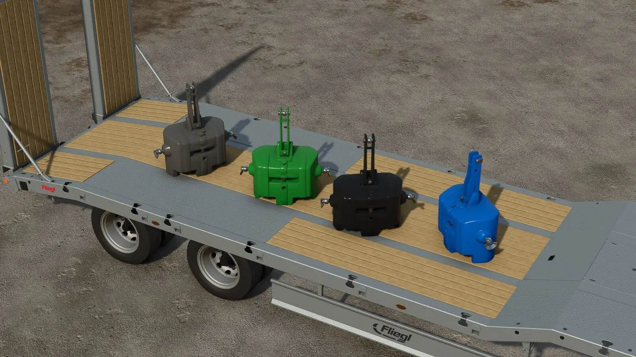 Ефективна Вага AGCO Weight 900 кг для Стабільної Роботи Тракторів у FS25