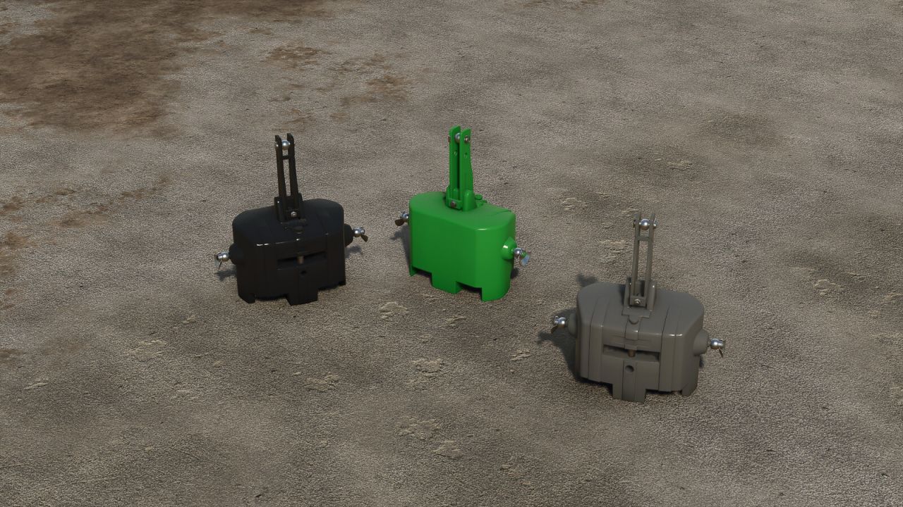 Ефективна Вага AGCO Weight 900 кг для Стабільної Роботи Тракторів у FS25