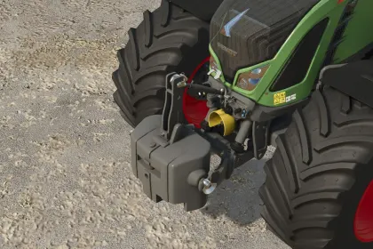 Ефективна Вага AGCO Weight 900 кг для Стабільної Роботи Тракторів у FS25 — 3