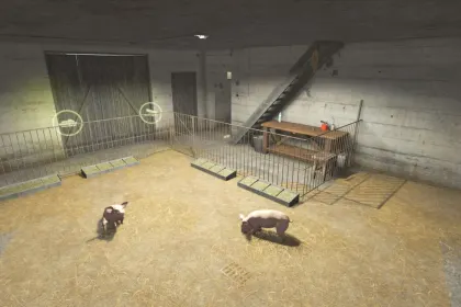 Нове Свинарник Polish Pigsty для Farming Simulator 25 — 40 Свиней та Низькі Витрати — 3