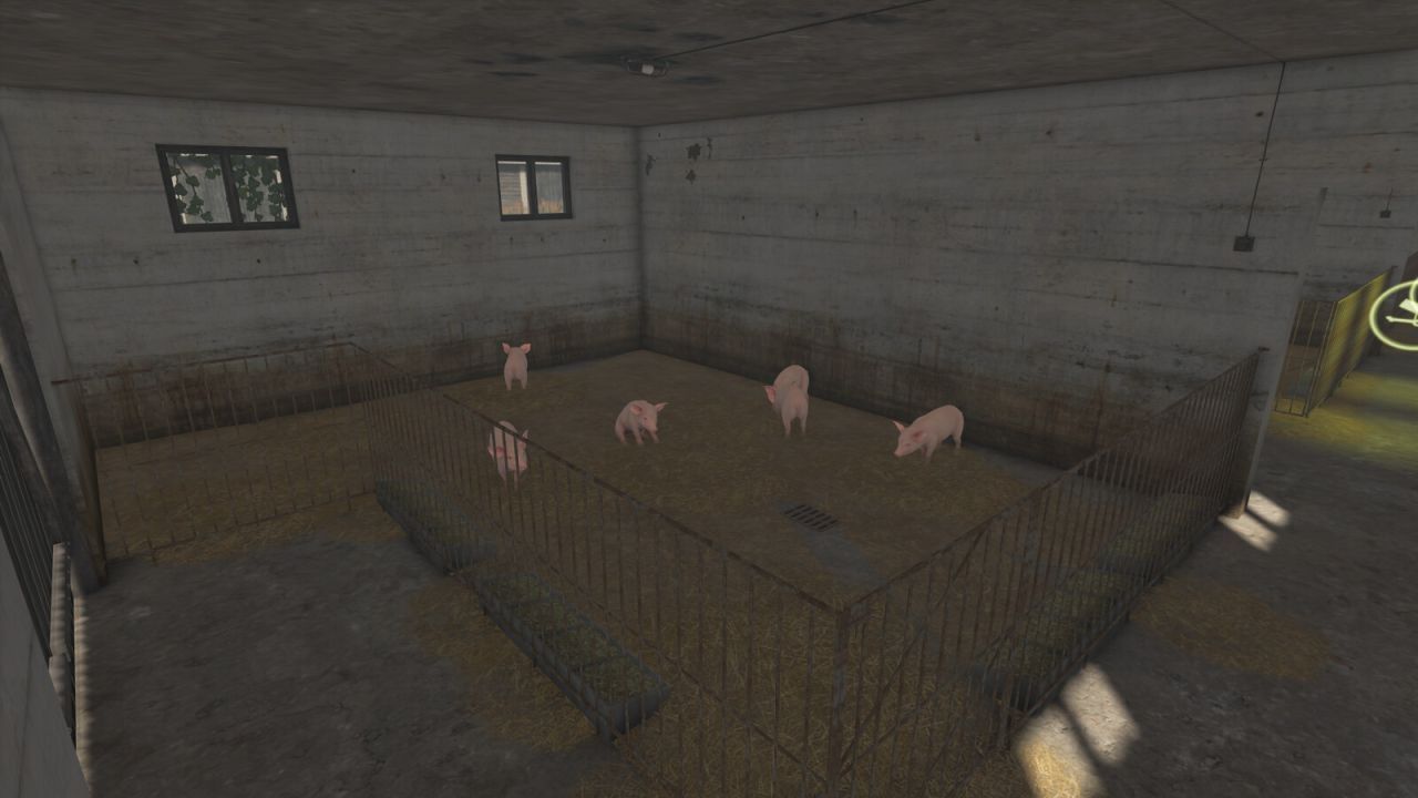 Нове Свинарник Polish Pigsty для Farming Simulator 25 — 40 Свиней та Низькі Витрати