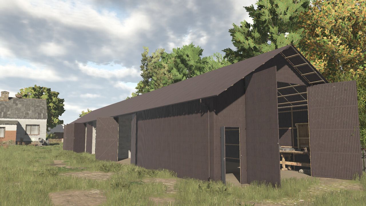 Новий Гараж Garage для Farming Simulator 25 — Зручне Зберігання Техніки