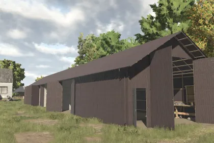New Garage for Farming Simulator 25 — Convenient Equipment Storage — 2
