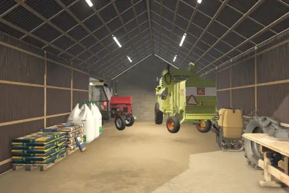 New Garage for Farming Simulator 25 — Convenient Equipment Storage — 3