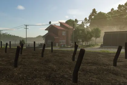 Реалістичний Паркан Barbed Wire Fence — Нові Огорожі для Атмосферної Ферми в FS25 — 4