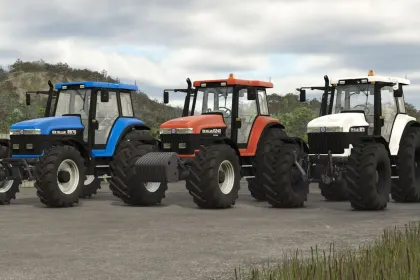 Легендарний Трактор NEW HOLLAND Genesis 70 Series (1993–2002) — 170–240 к.с. для Важких Робіт — 1