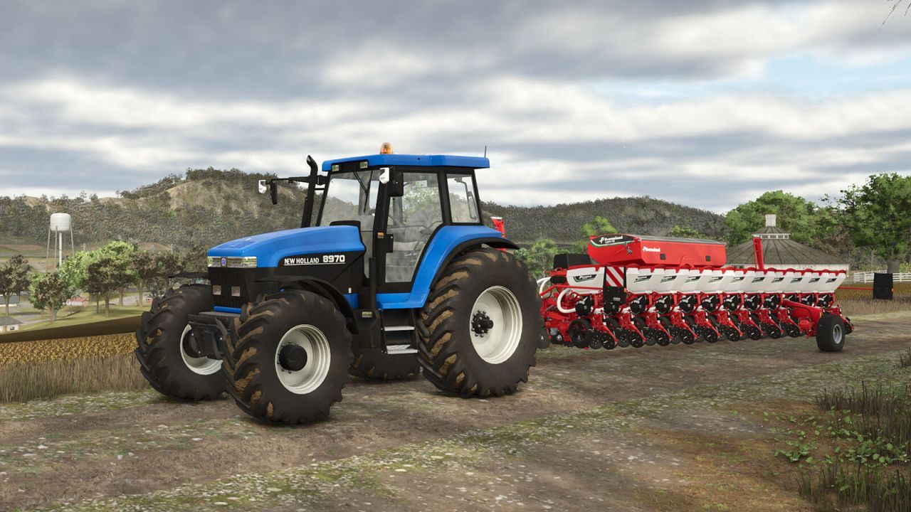 Legendary Tractor NEW HOLLAND Genesis 70 Series (1993–2002) — 170–240 hp for Heavy Work