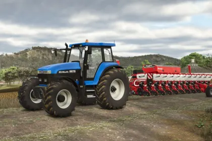 Легендарний Трактор NEW HOLLAND Genesis 70 Series (1993–2002) — 170–240 к.с. для Важких Робіт — 3