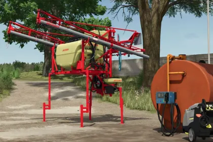 Ефективний Обприскувач Jacoby EUROtrac 2000 — 21 м Захвату для Farming Simulator 25