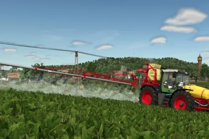 Ефективний Обприскувач Jacoby EUROtrac 2000 — 21 м Захвату для Farming Simulator 25