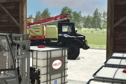 Ефективний Обприскувач Jacoby EUROtrac 2000 — 21 м Захвату для Farming Simulator 25