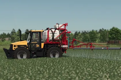 Ефективний Обприскувач Jacoby EUROtrac 2000 — 21 м Захвату для Farming Simulator 25