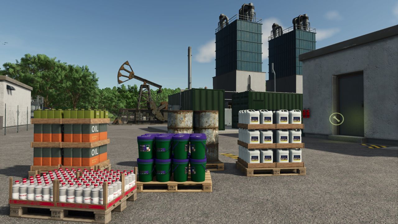 Ефективне Виробництво Crude Oil Production для Farming Simulator 25 — Видобуток і Переробка Нафти