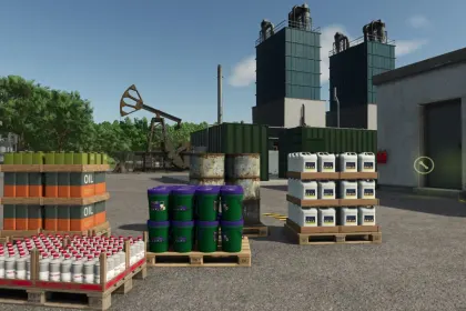 Ефективне Виробництво Crude Oil Production для Farming Simulator 25 — Видобуток і Переробка Нафти