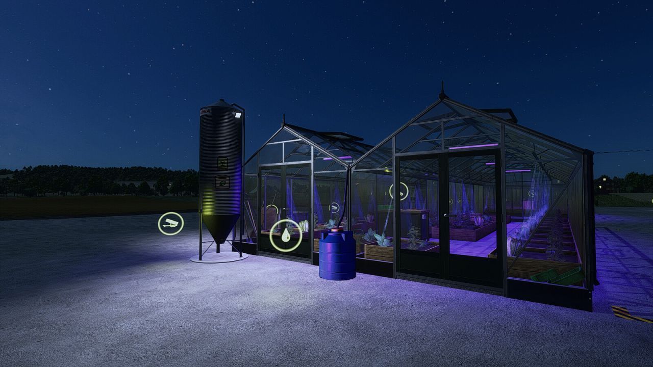 Efficient Greenhouse Pack ExtendedMultiGreenhousePack for Farming Simulator 25 – More Crops and Production