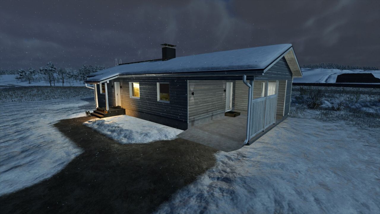 Затишні Дерев’яні Будинки Wooden Farmhouses — Нові Фермерські Будівлі для FS25