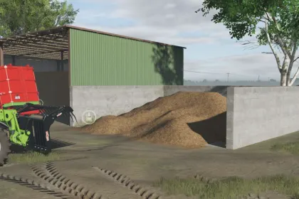 Ефективний Pack Of Manure Heap — 14 Гнойових Куп з Розширеннями для FS25 — 4