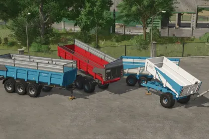 Ефективний Пак Причепів Brochard Pack (B105/BG220/BG280/BG320) для Farming Simulator 25 — 1