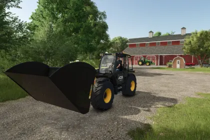 Ефективний Пак Навісок JCB Attachments для Телескопічних Навантажувачів і Skid Steer у FS25 — 3