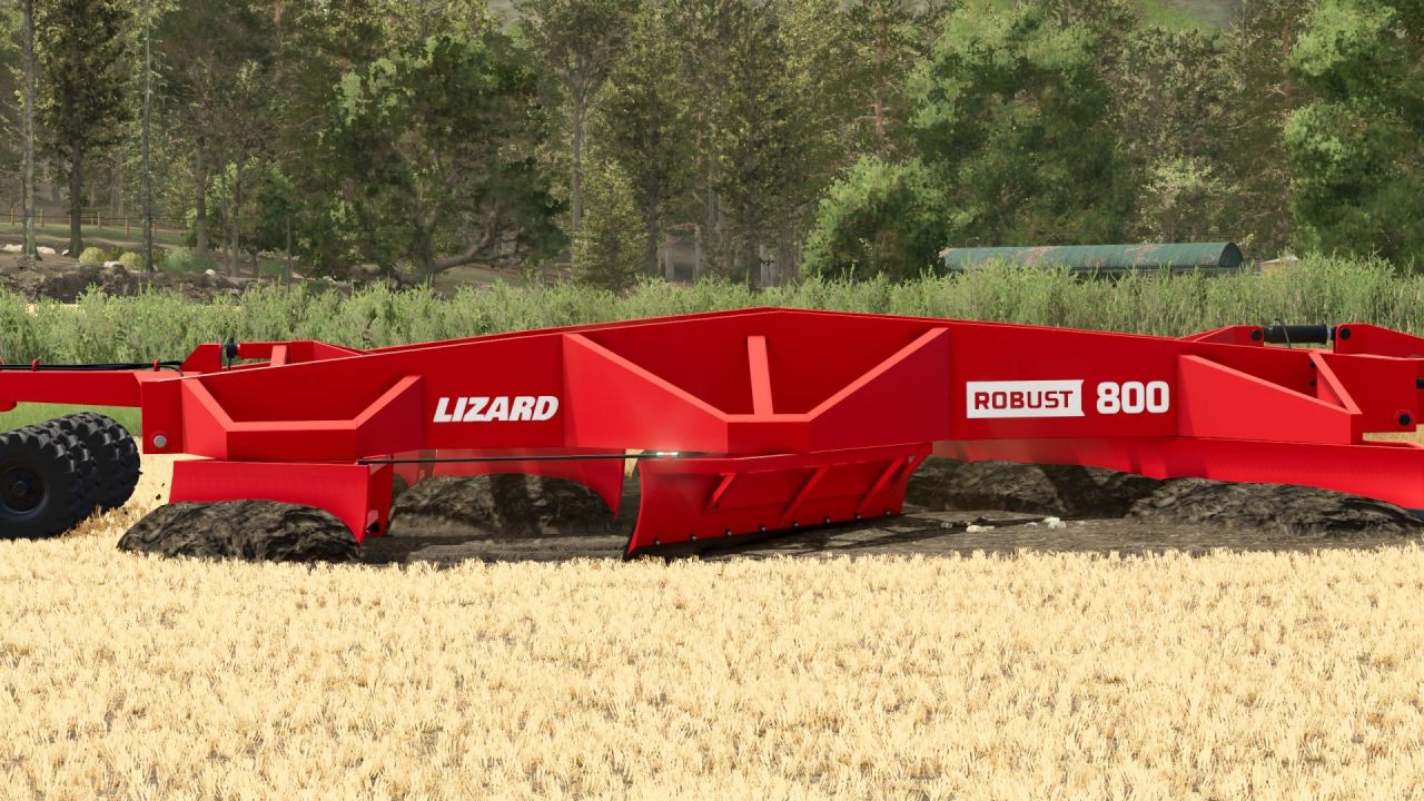 Ефективний Агрегат Lizard Robust 800 — Швидке Освоєння Нових Полів у Farming Simulator 25