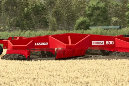 Ефективний Агрегат Lizard Robust 800 — Швидке Освоєння Нових Полів у Farming Simulator 25 — 4