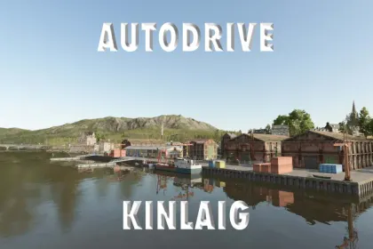 Effiziente AutoDrive-Routen für Highlands Fishing DLC/Kinlaig — Bequeme Logistik auf der gesamten Karte