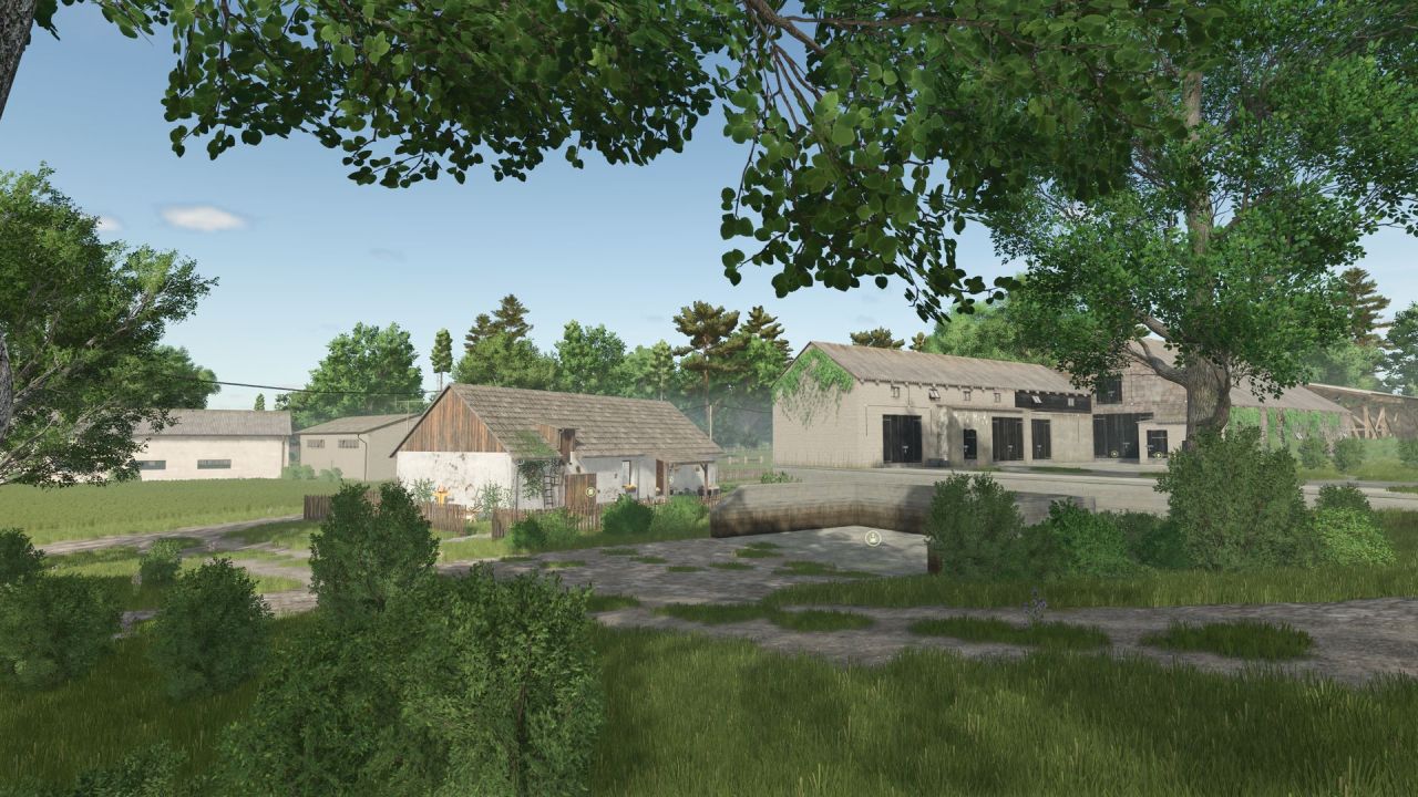 Легендарна 4x Карта Hohenfelde для Farming Simulator 25 — Німецьке Село та Сімейна Ферма