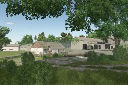 Легендарна 4x Карта Hohenfelde для Farming Simulator 25 — Німецьке Село та Сімейна Ферма — 1