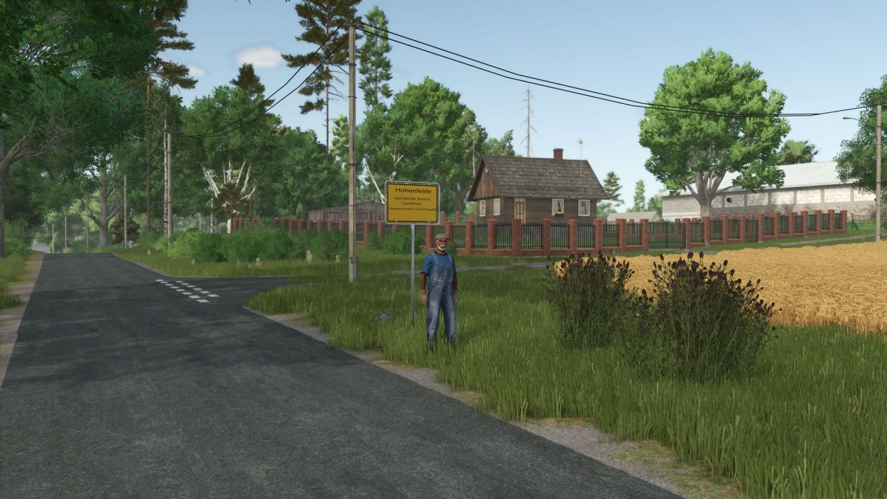 Легендарна 4x Карта Hohenfelde для Farming Simulator 25 — Німецьке Село та Сімейна Ферма