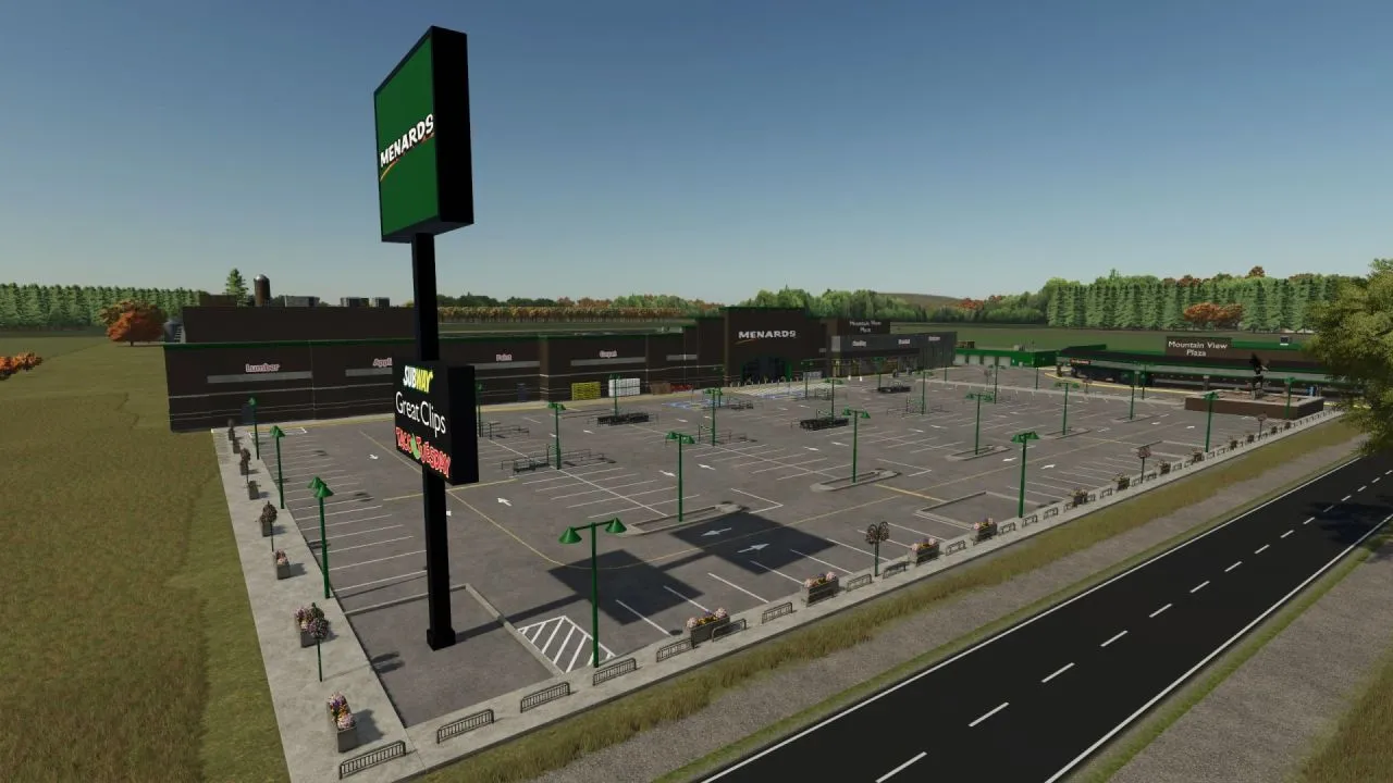Новий Магазин Menards для RP у Farming Simulator 25 — Дохідна Будівля для Міста