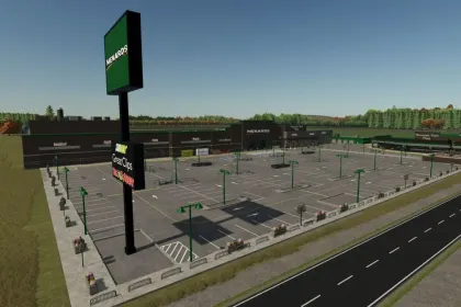 Новий Магазин Menards для RP у Farming Simulator 25 — Дохідна Будівля для Міста — 1