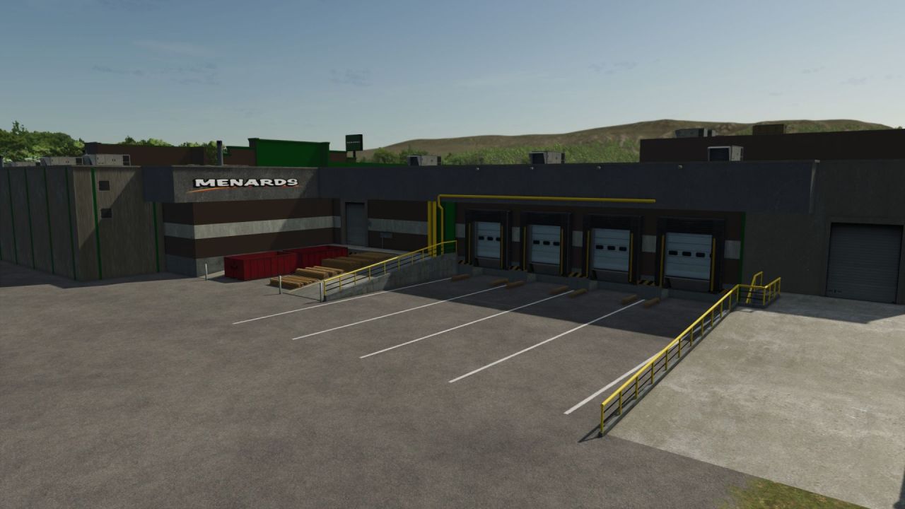 Новий Магазин Menards для RP у Farming Simulator 25 — Дохідна Будівля для Міста