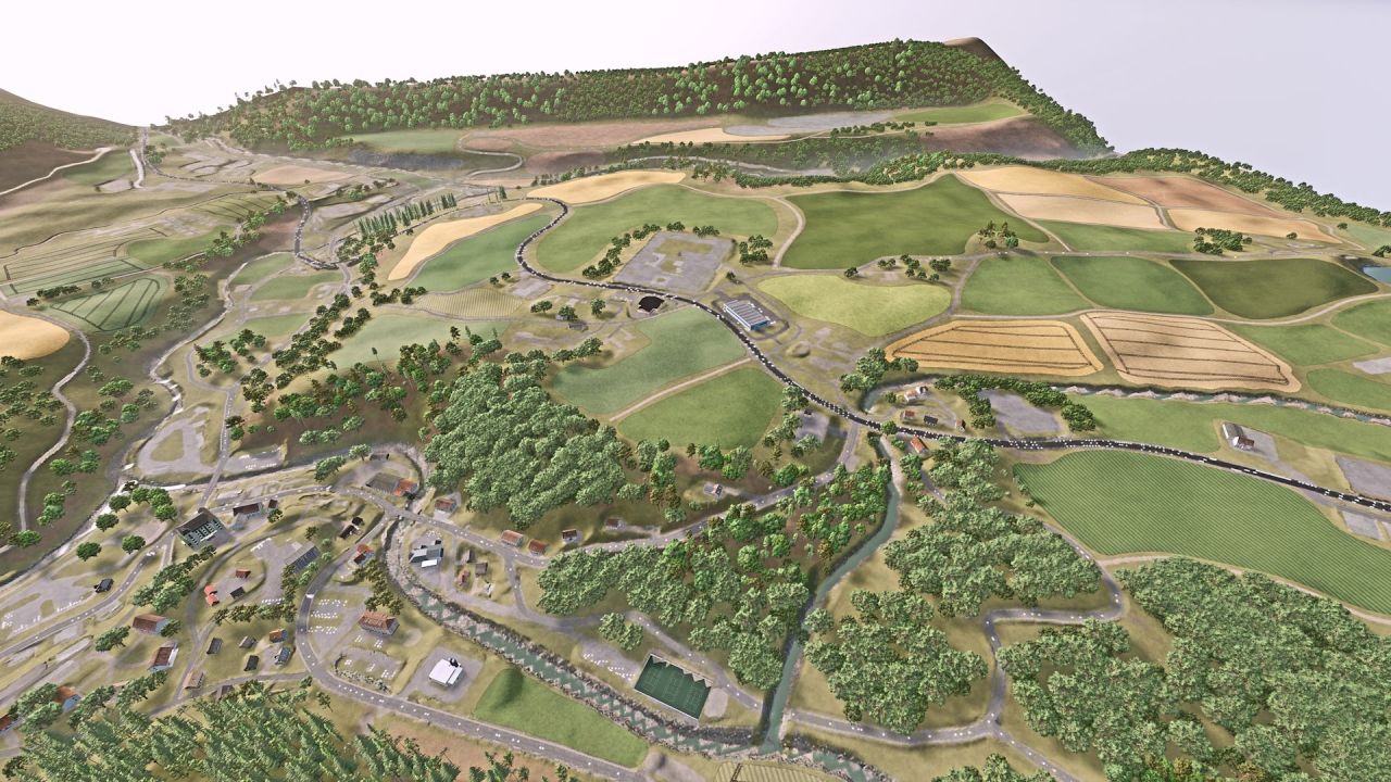 Легендарна 4X Карта AUSSEERLAND 4X для Farming Simulator 25 — Австрійські Альпи та Реальні Дороги