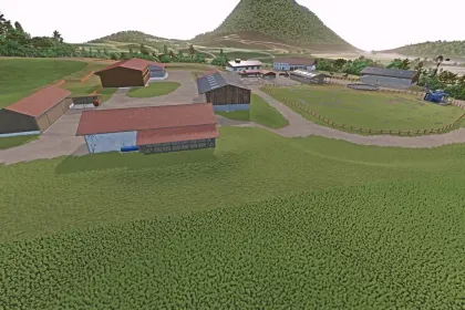 Легендарна 4X Карта AUSSEERLAND 4X для Farming Simulator 25 — Австрійські Альпи та Реальні Дороги — 4